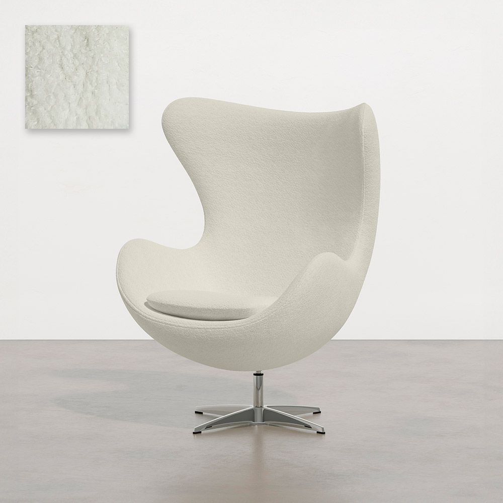 Fauteuil met armleuningen - Bekleed met Bouclé stof - Brave image 8