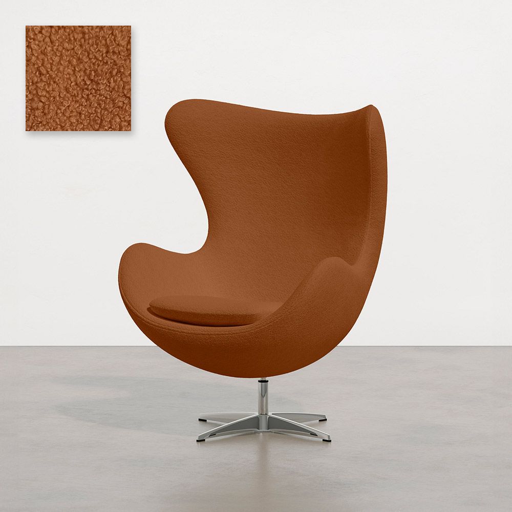 Fauteuil met armleuningen - Bekleed met Bouclé stof - Brave image 8