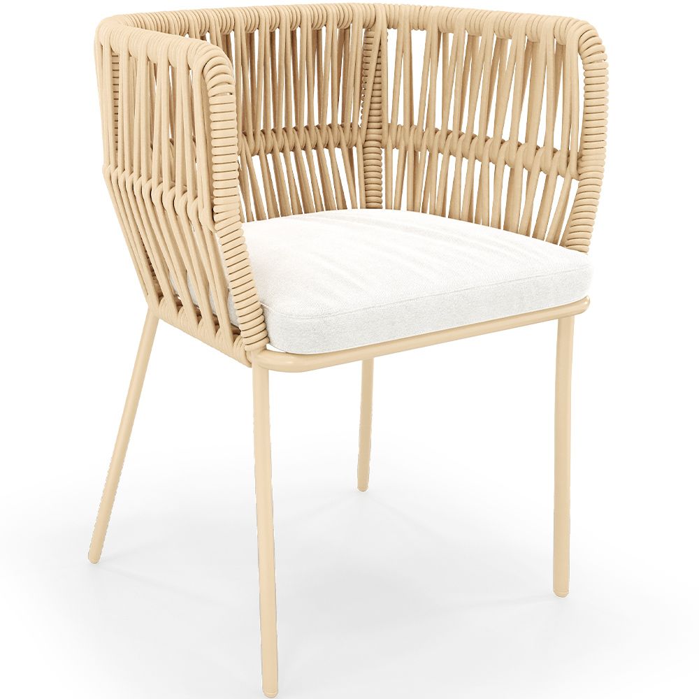 Beige Buitentstoel - Touw - Ress image 8