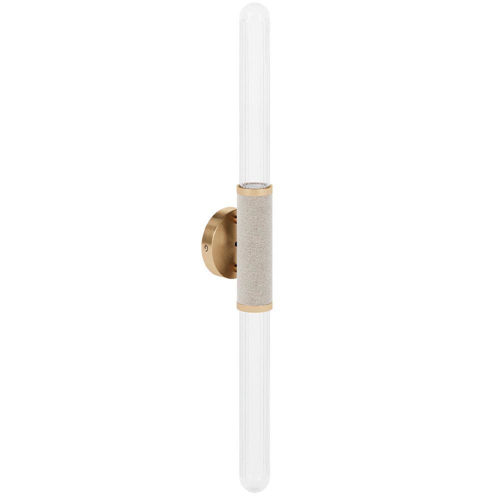 LED Wandlamp Buis in Metaal en Glas - Vintage - Wada image 8