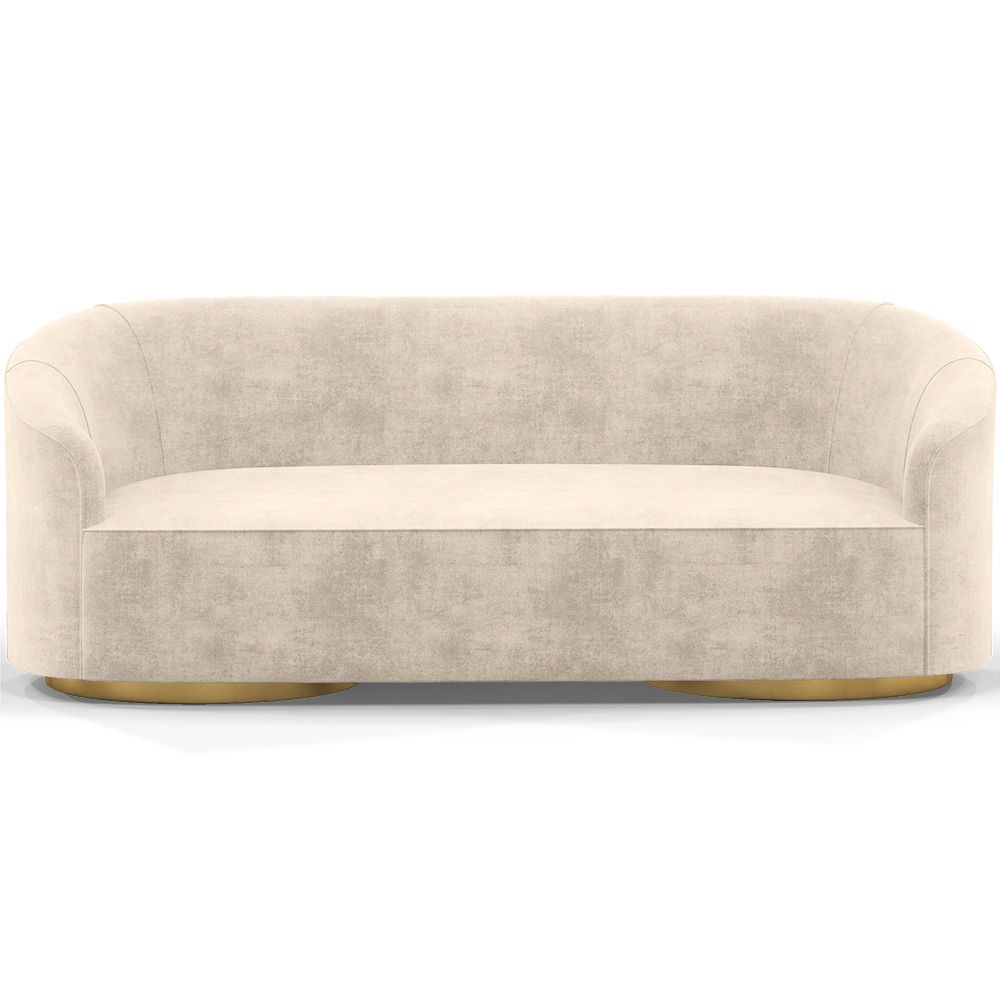 Sofa met 3/4 zitplaatsen - Bekleed met fluweel - Herina image 8
