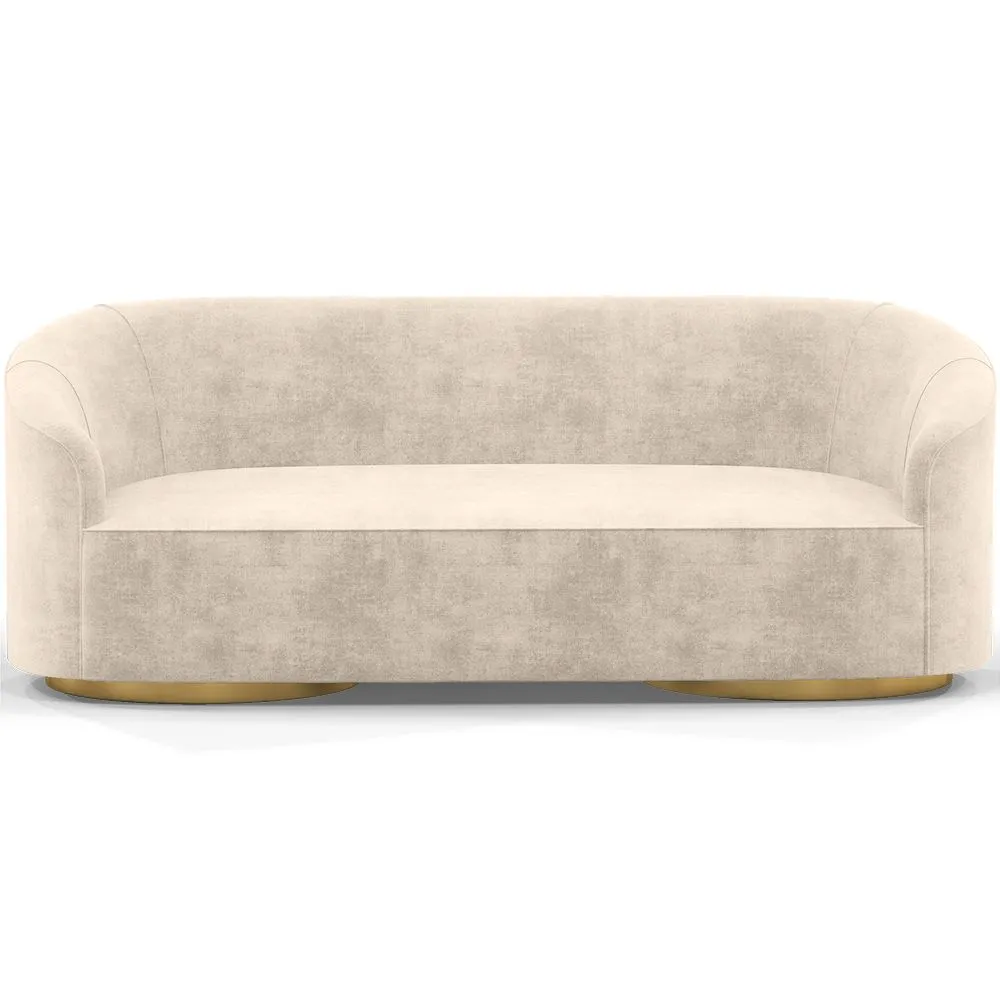 Sofa met 3/4 zitplaatsen - Bekleed met fluweel - Herina image 8