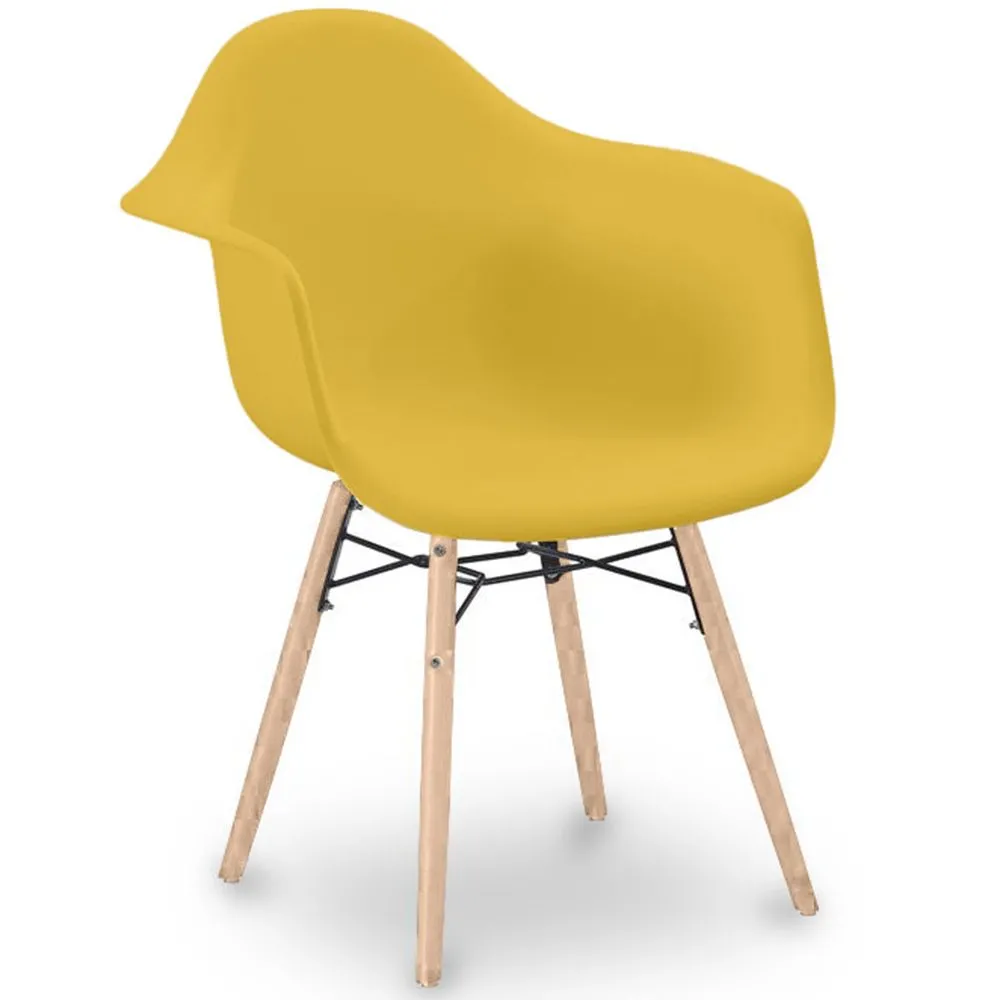 Eetkamerstoel Scandinavisch Design - Houten Poten - Nordika image 8