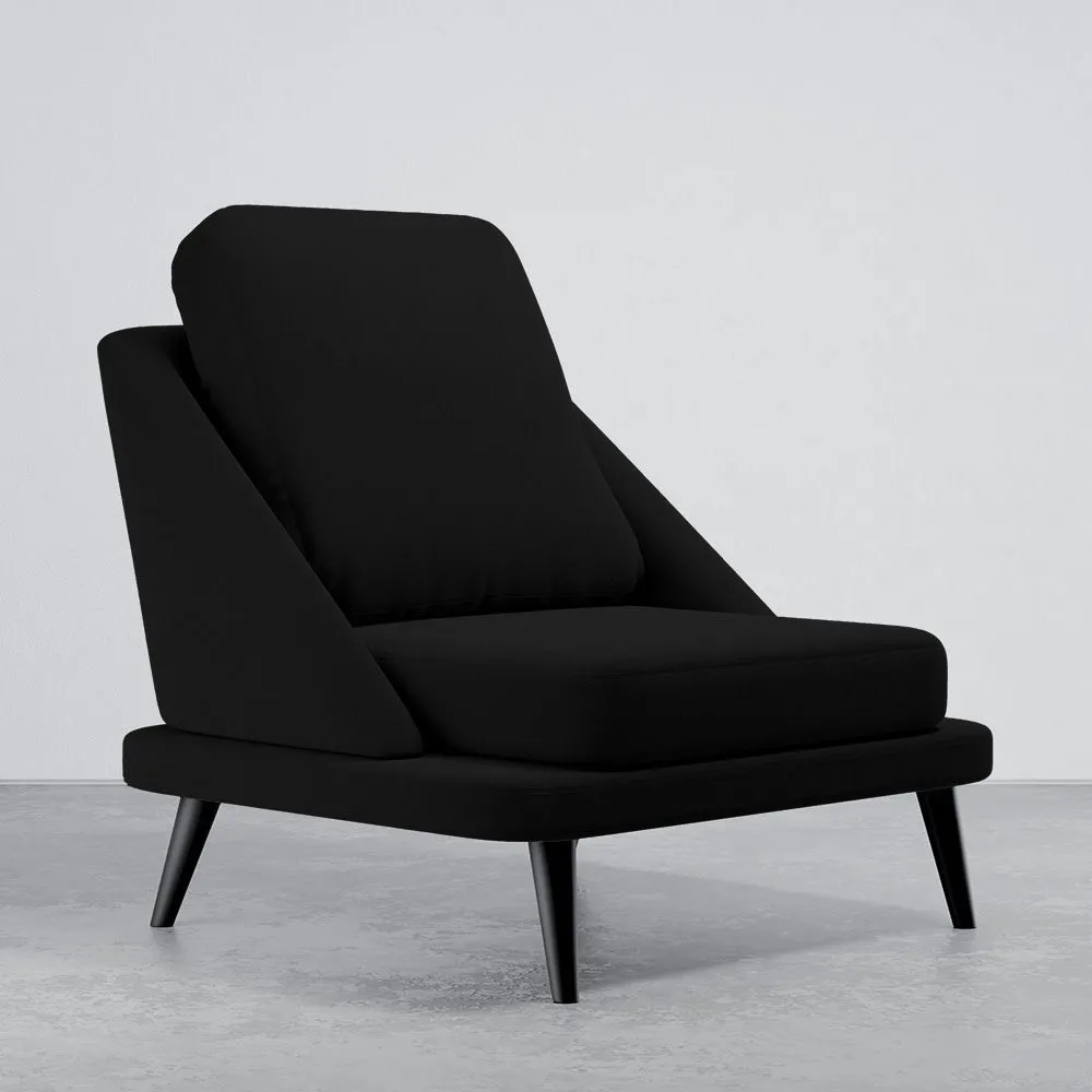 Fluwelen Gestoffeerde Fauteuil - Scandinavische Stijl - Velvet Lounge image 8