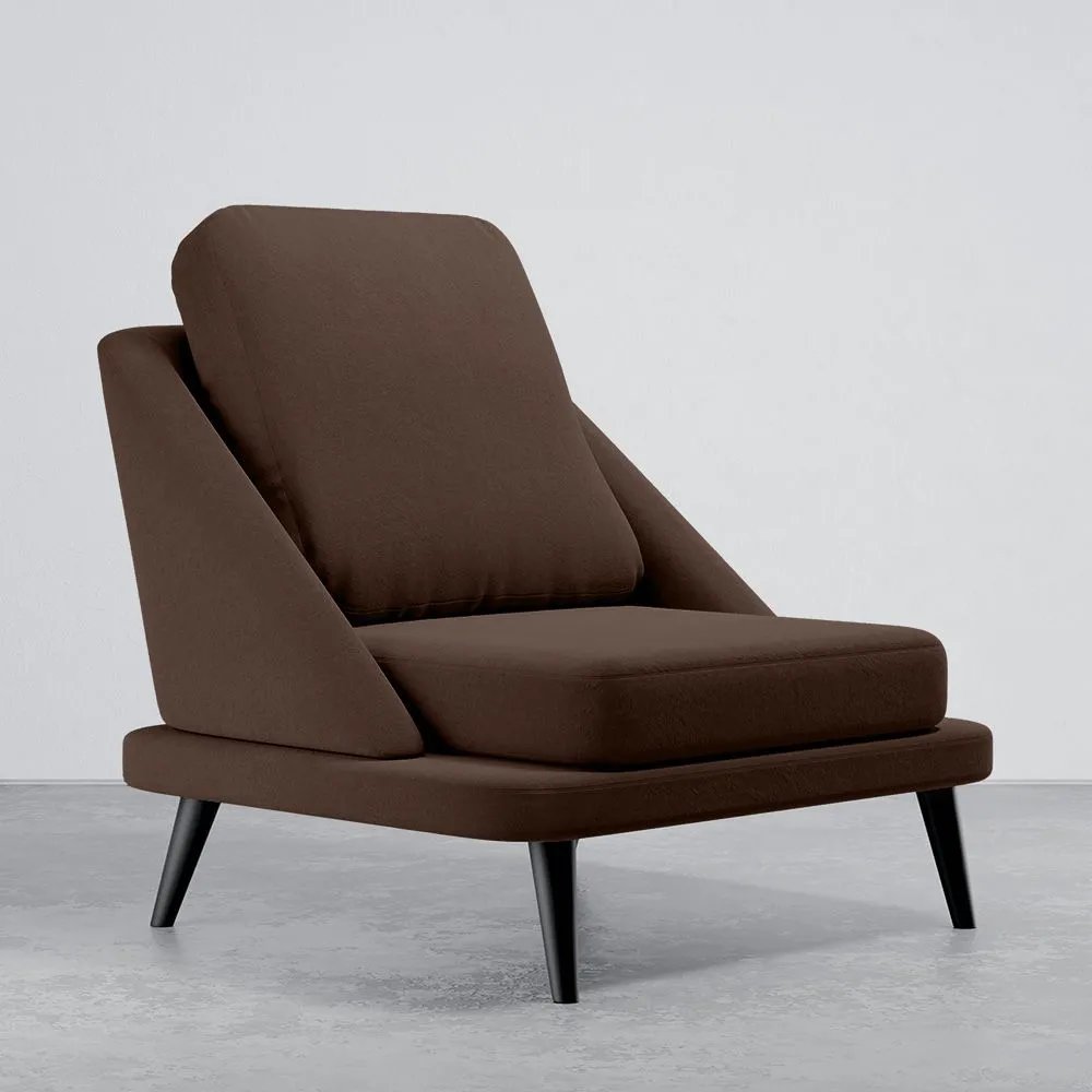 Fluwelen Gestoffeerde Fauteuil - Scandinavische Stijl - Velvet Lounge image 8