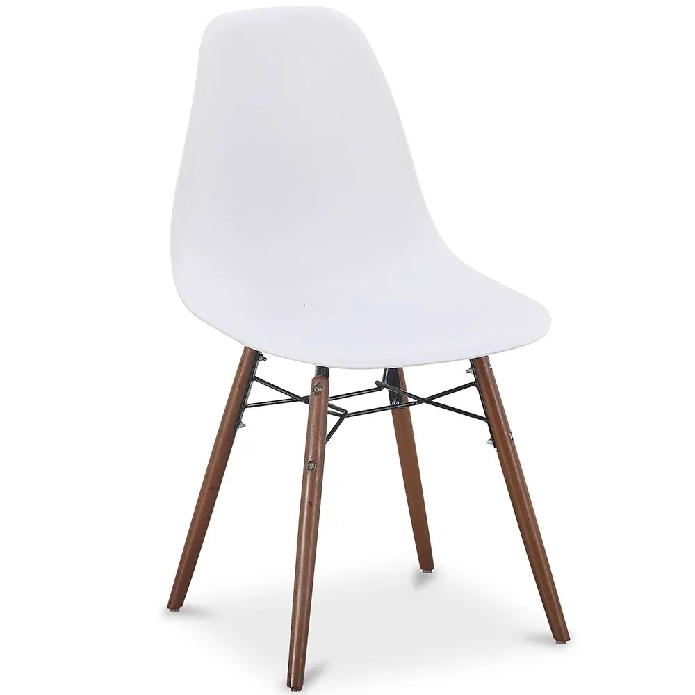 Eetkamerstoelen - Scandinavisch Design - Donkere Houten Poten - Skögur image 8