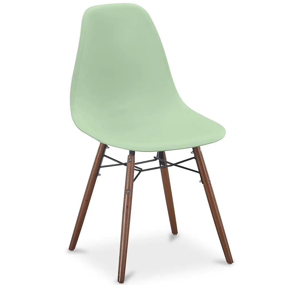 Eetkamerstoelen - Scandinavisch Design - Donkere Houten Poten - Skögur image 8