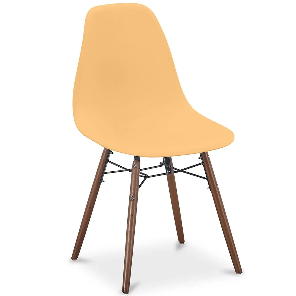 Eetkamerstoelen - Scandinavisch Design - Donkere Houten Poten - Skögur image 8