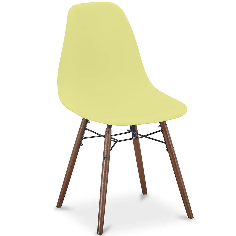 Eetkamerstoelen - Scandinavisch Design - Donkere Houten Poten - Skögur image 8