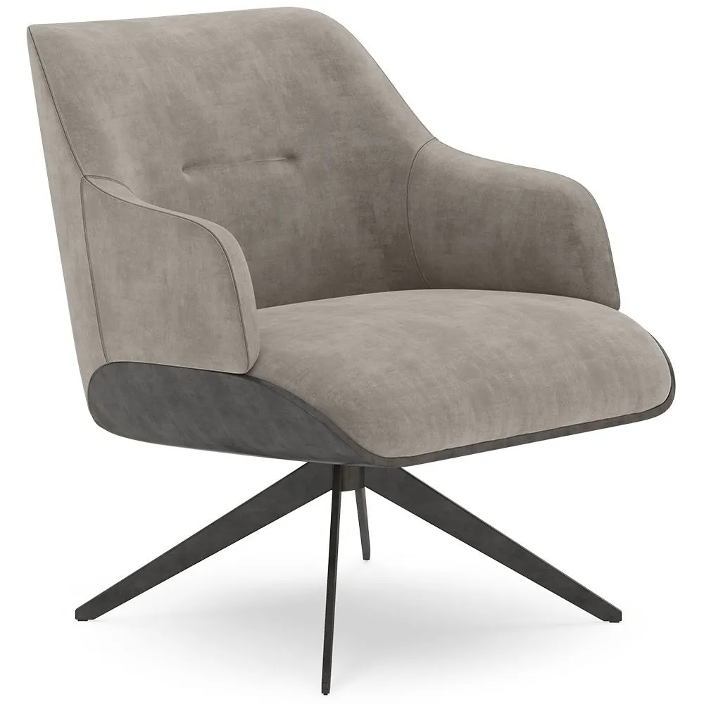 Moderne Gestoffeerde Fauteuil in Mid-Century-Stijl - Clark image 8