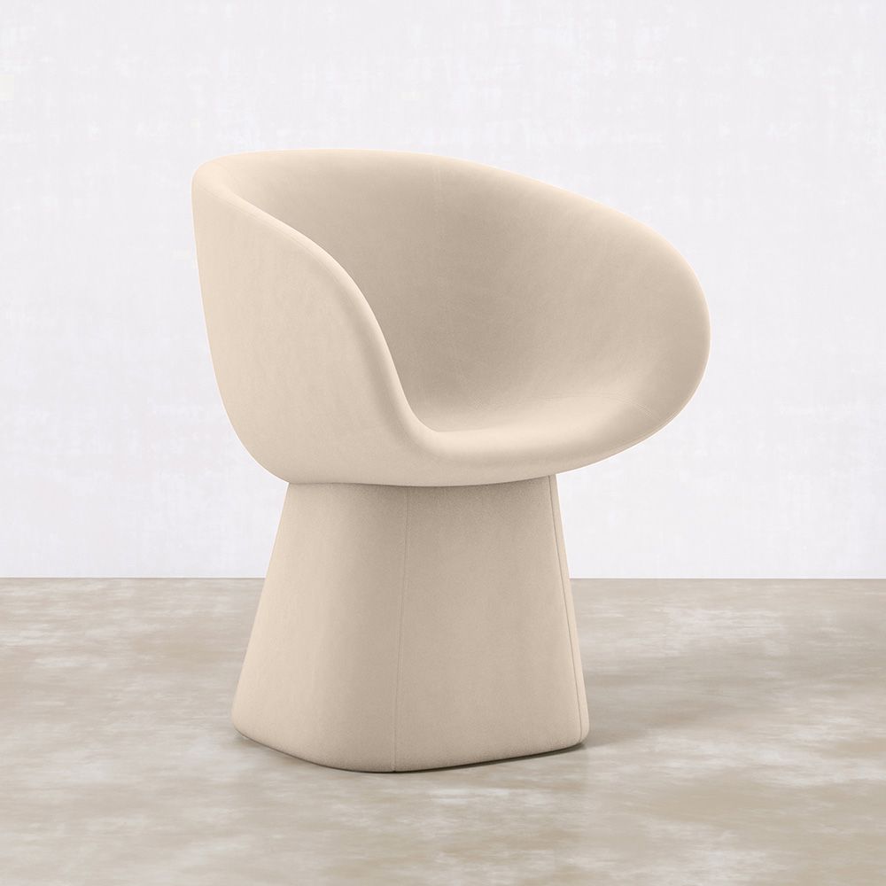 Sculpturale Ontwerpfauteuil Gestoffeerd - Voor Hotels, Restaurants en Luxe Ruimtes - Ideali image 8
