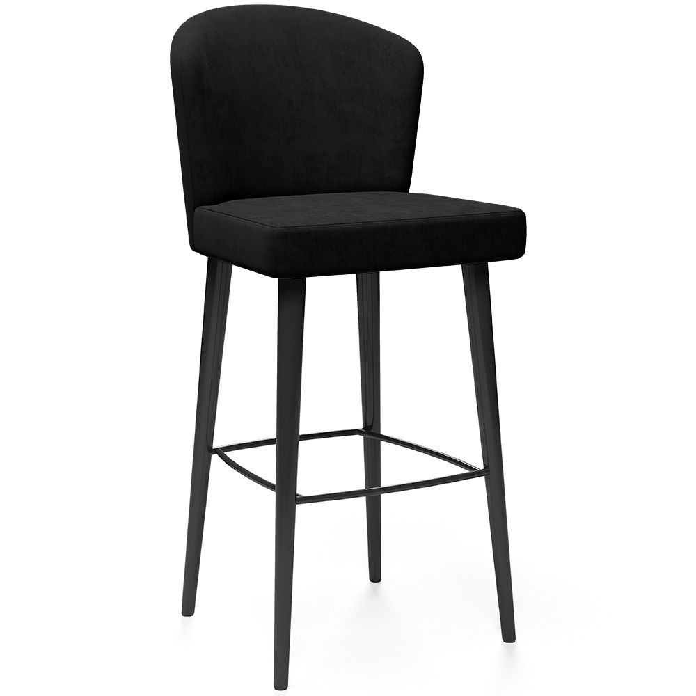 Barkruk Bekleed met Fluweel - Modern en Premium Design voor Restaurants, Hotels en Huizen - Velvet Icon image 8