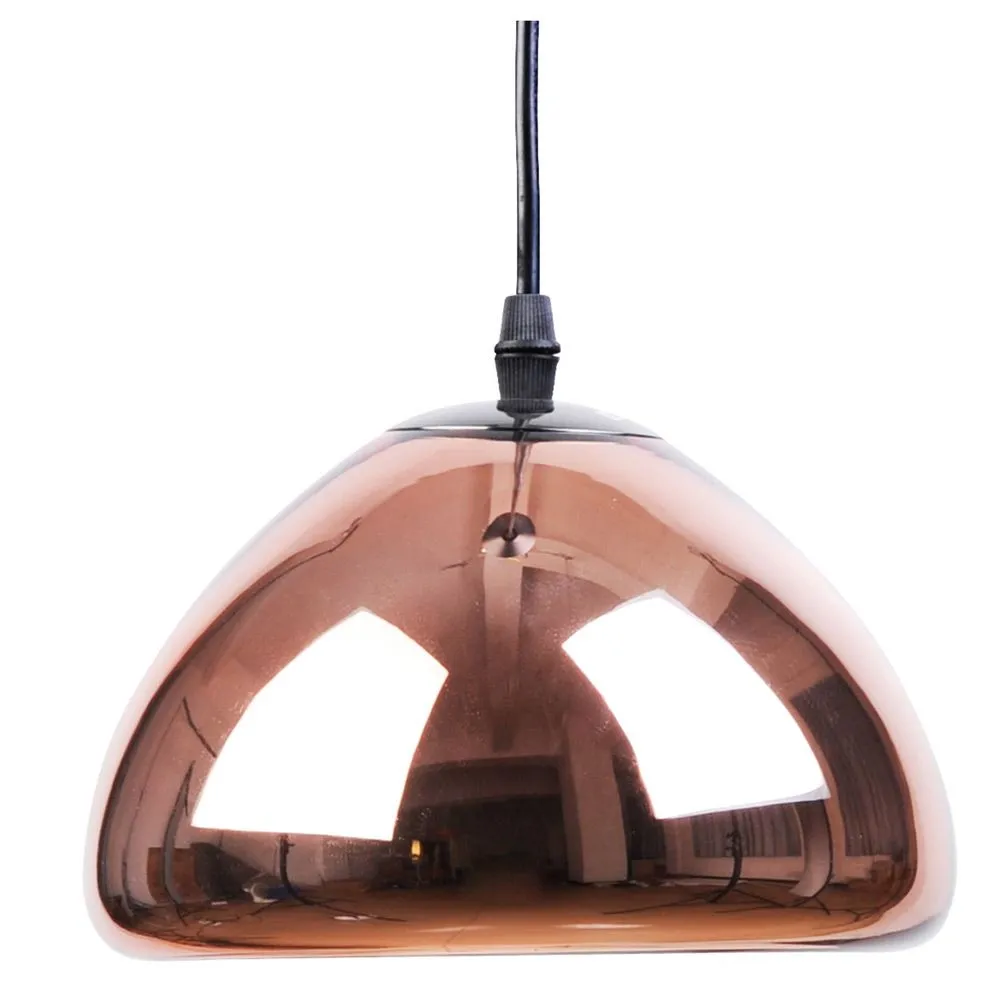 Design Plafondlamp - Verchroomde Metalen Hanglamp - 18 cm - Nullify image 8