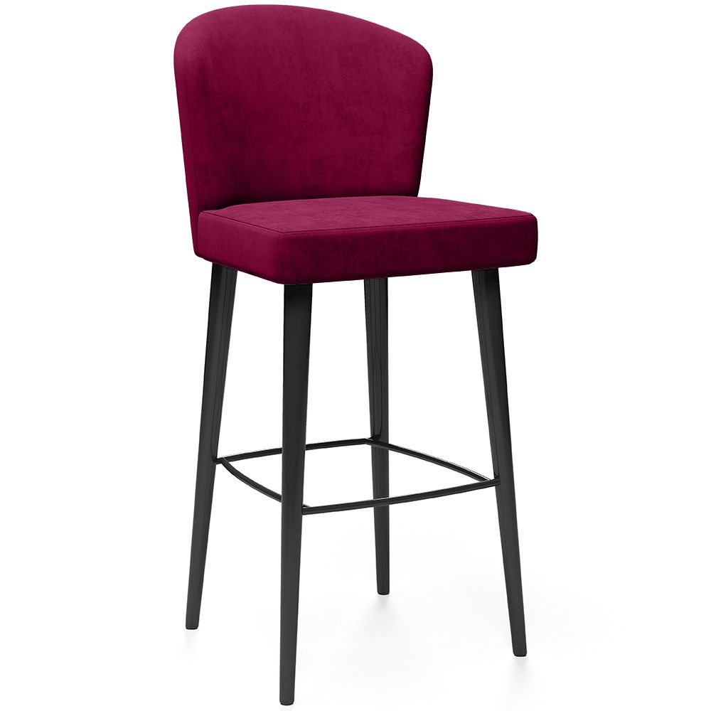 Barkruk Bekleed met Fluweel - Modern en Premium Design voor Restaurants, Hotels en Huizen - Velvet Icon image 8