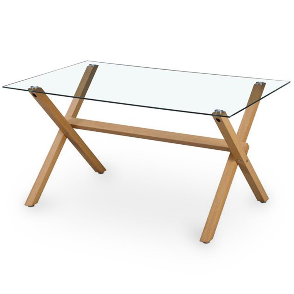Rechthoekige Eettafel - Scandinavisch Design - 6 Personen - Tesfa image 8