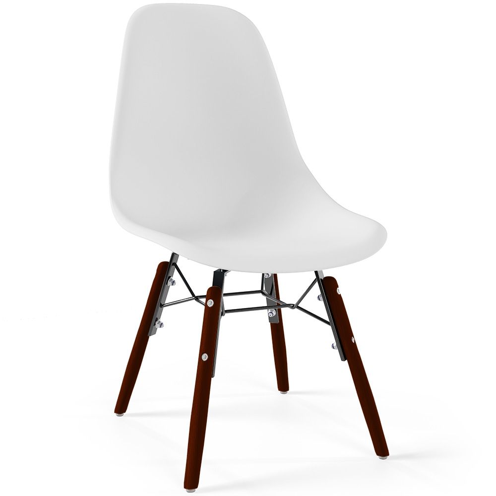 Kinderstoelen - Scandinavisch Design - Donkere Houten Poten - Skögur image 8