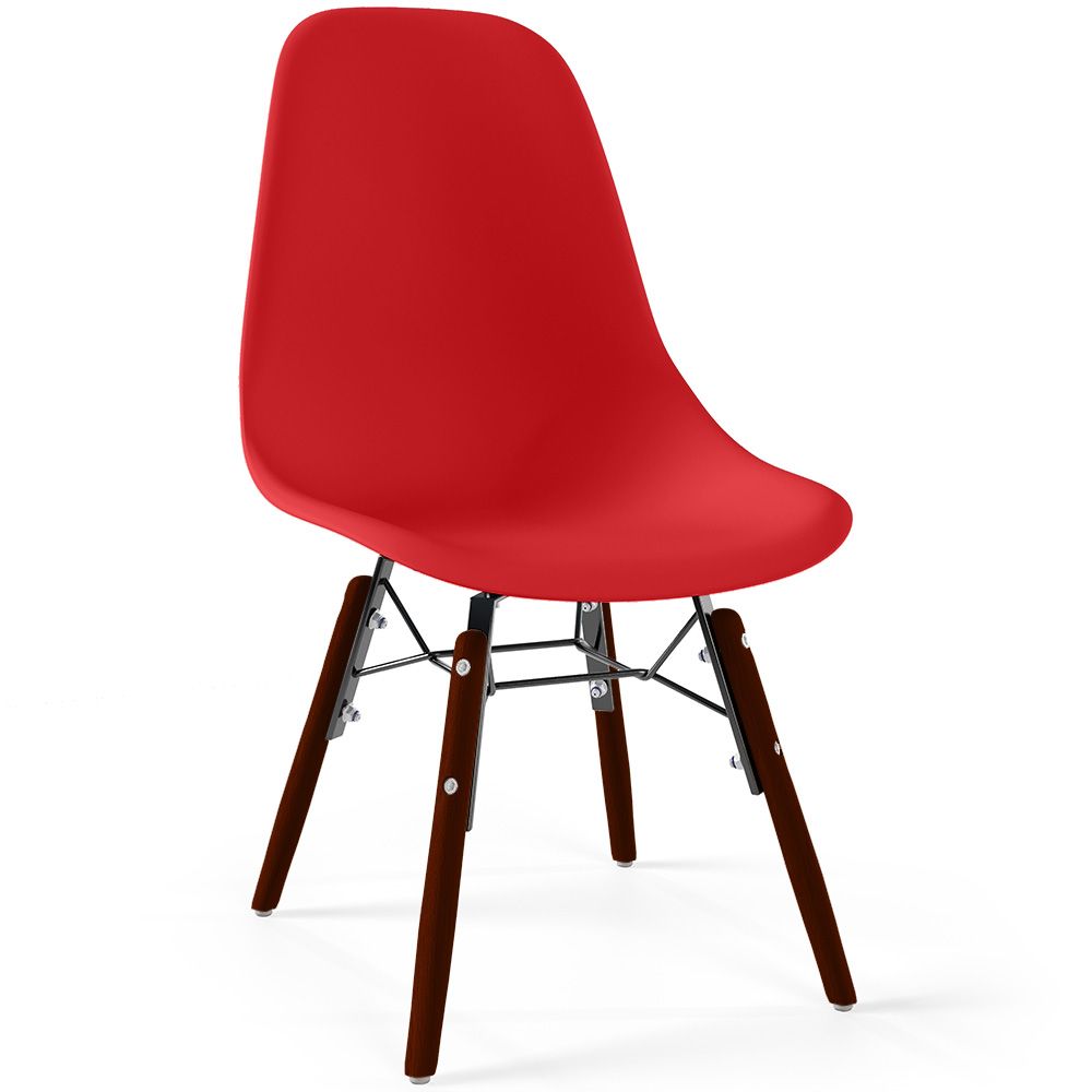 Kinderstoelen - Scandinavisch Design - Donkere Houten Poten - Skögur image 8