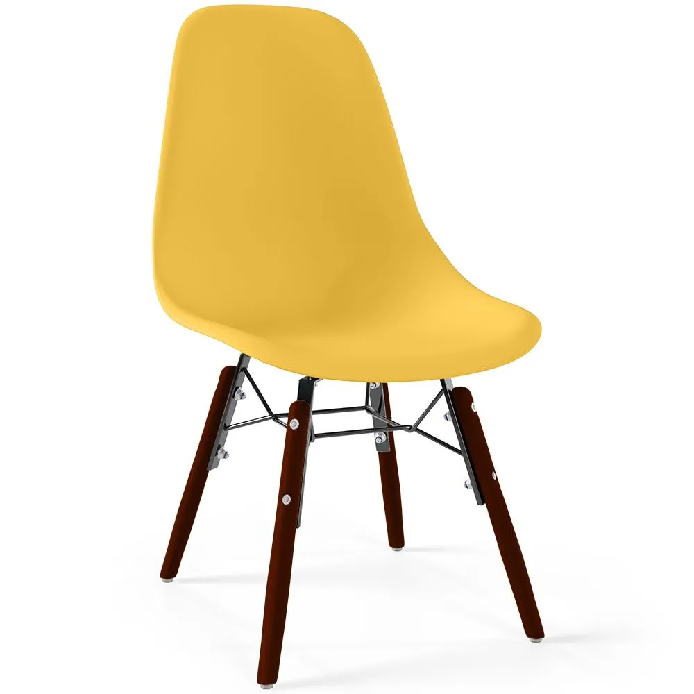 Kinderstoelen - Scandinavisch Design - Donkere Houten Poten - Skögur image 8