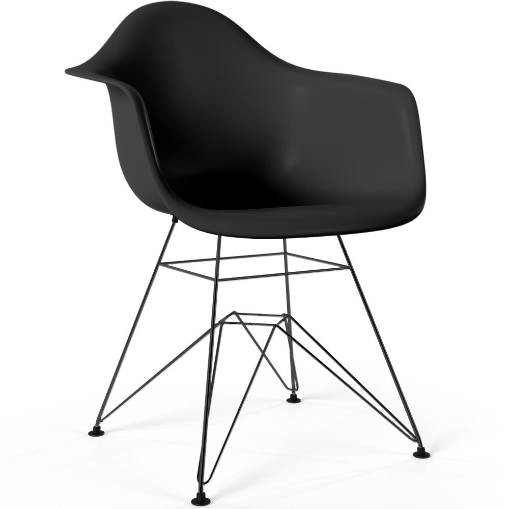 Eetkamerstoel - Scandinavisch Design en Zwarte Metalen Poten - Nordika image 8