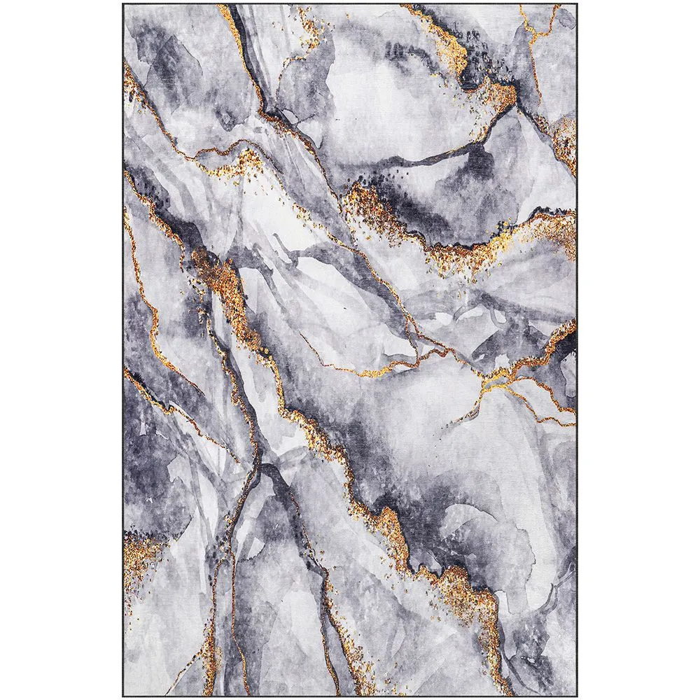 Groot Vloerkleed met Modern Design en Marmerlook - (290x200 cm) - Arezzo image 8
