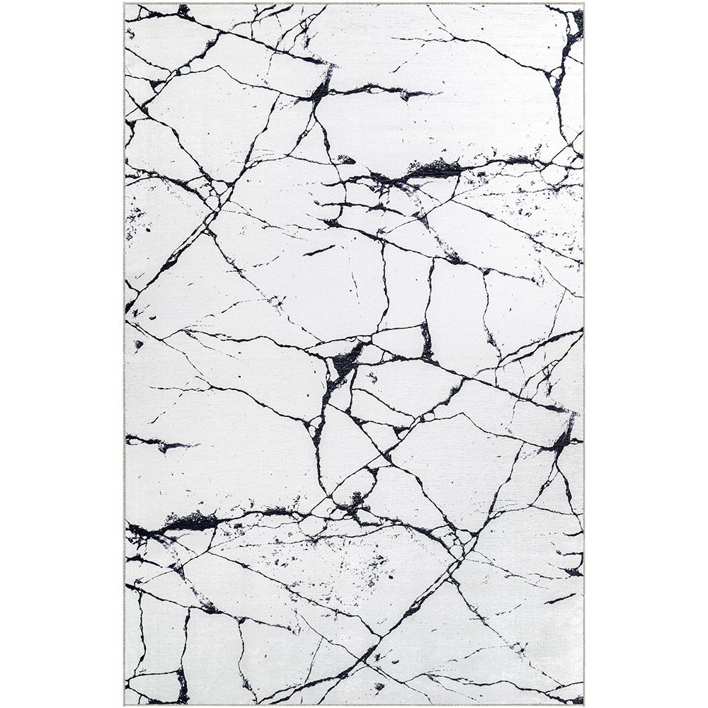 Groot Vloerkleed met Modern Design en Marmerlook - (290x200 cm) - Calico image 8