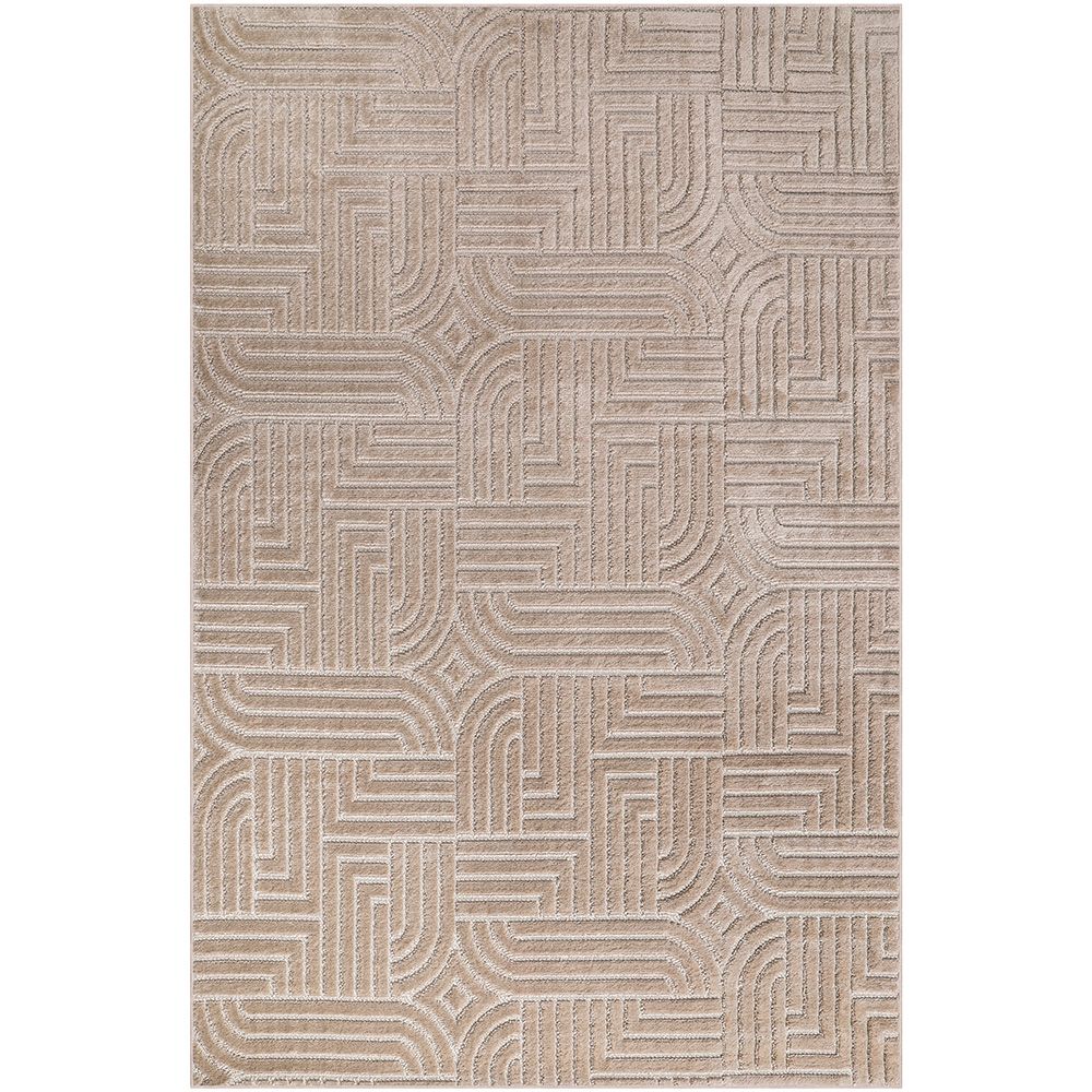 Groot Tapijt met Eigentijds Modern Ontwerp - Beige (290x200 cm) - Rococo image 8