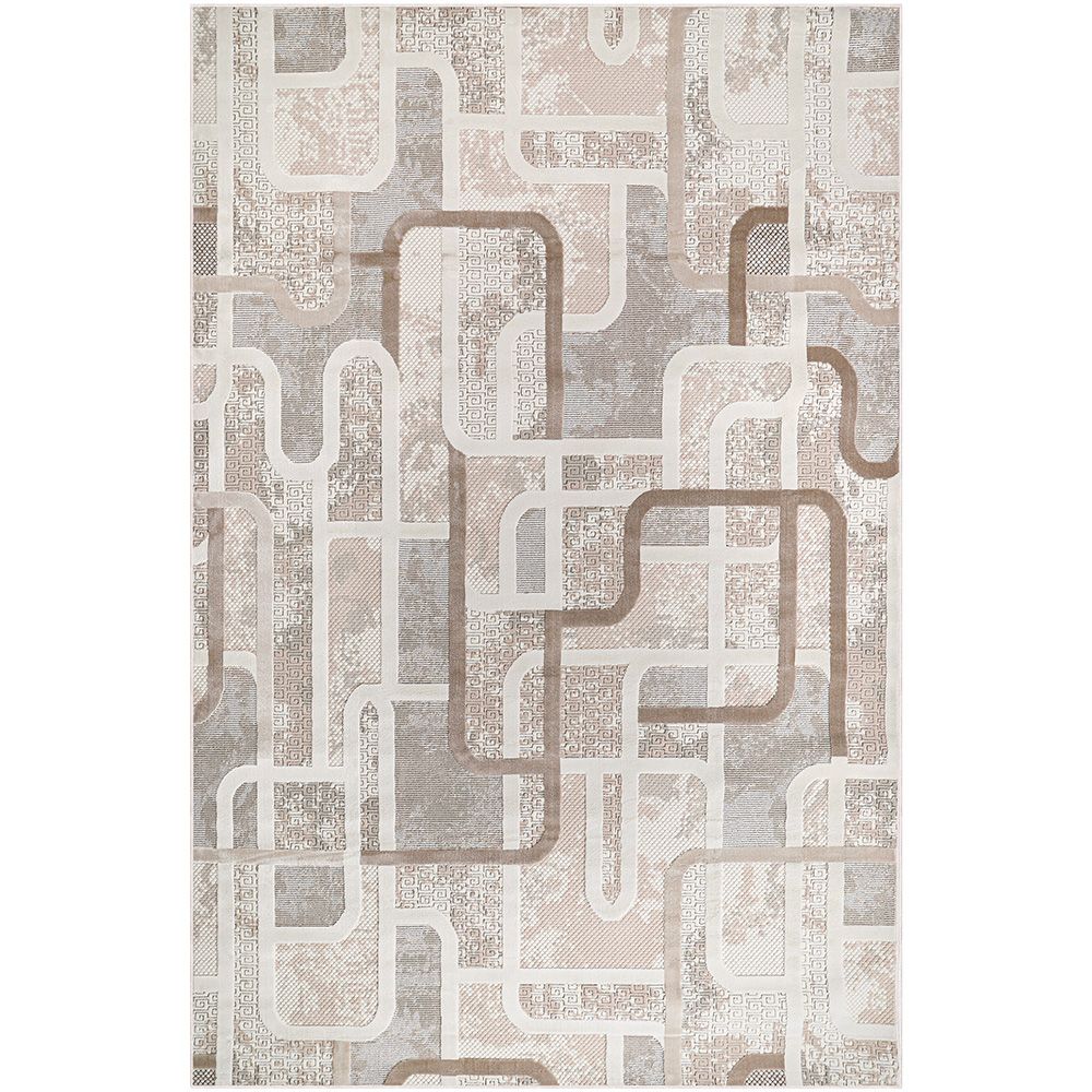 Groot Tapijt met Eigentijds Modern Ontwerp - Beige (290x200 cm) - Ornate image 8