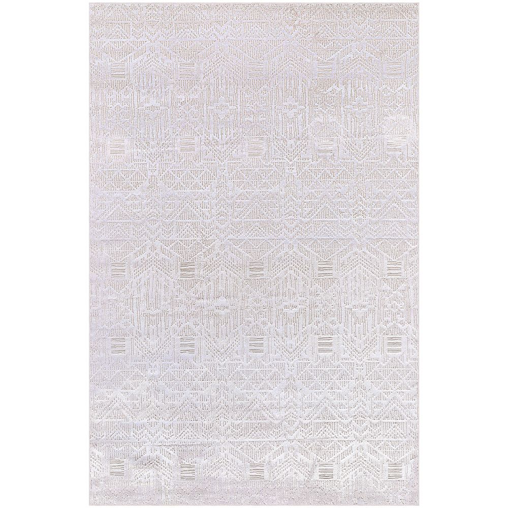Groot Tapijt met Eigentijds Modern Ontwerp - Beige (240x 340 cm) - Pomona image 8
