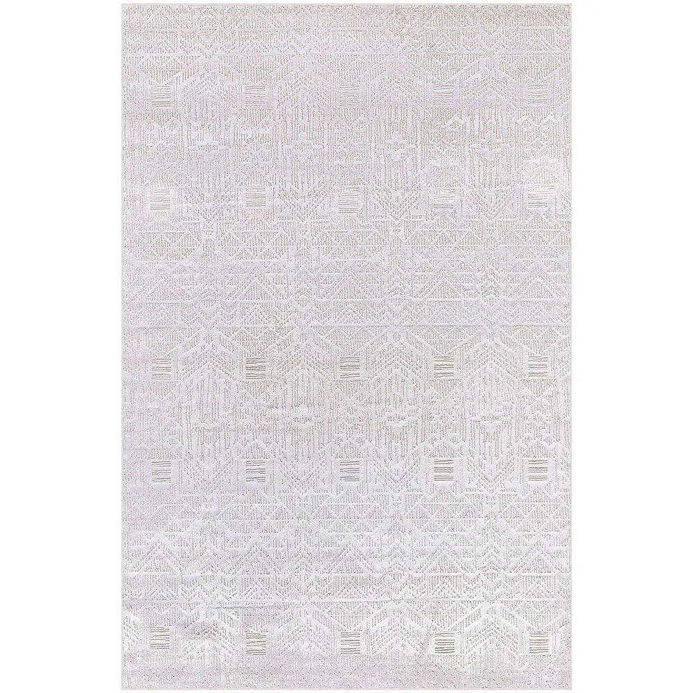 Groot Tapijt met Eigentijds Modern Ontwerp - Beige (240x 340 cm) - Pomona image 8
