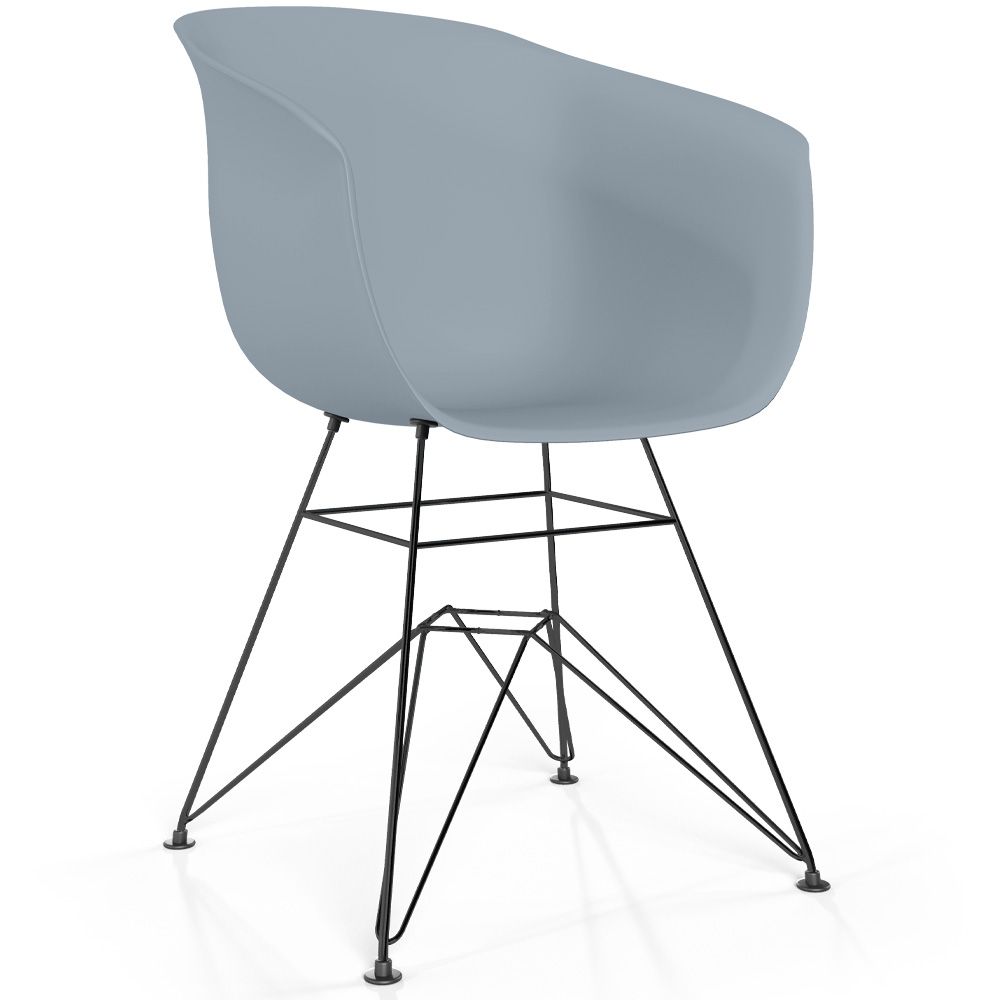 Eetkamerstoel - Scandinavisch Design - Zwarte Poten - Polin image 8