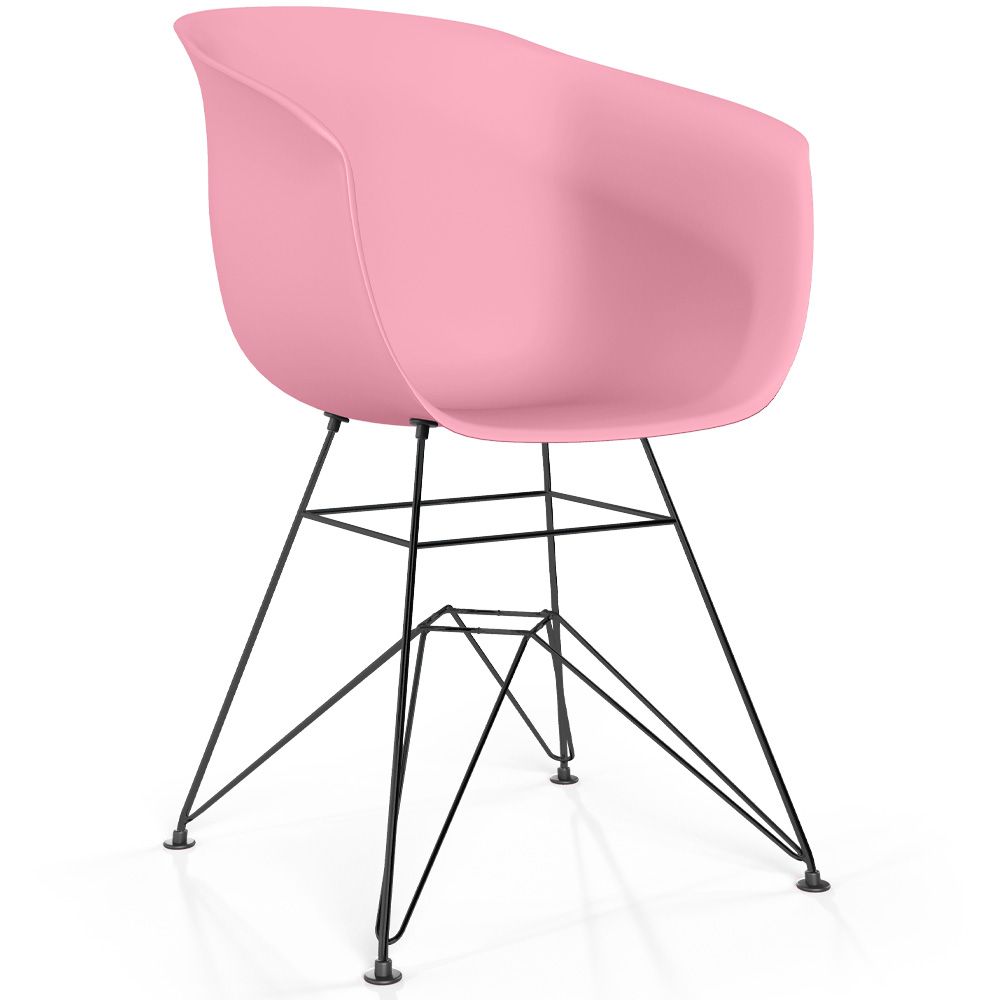 Eetkamerstoel - Scandinavisch Design - Zwarte Poten - Polin image 8
