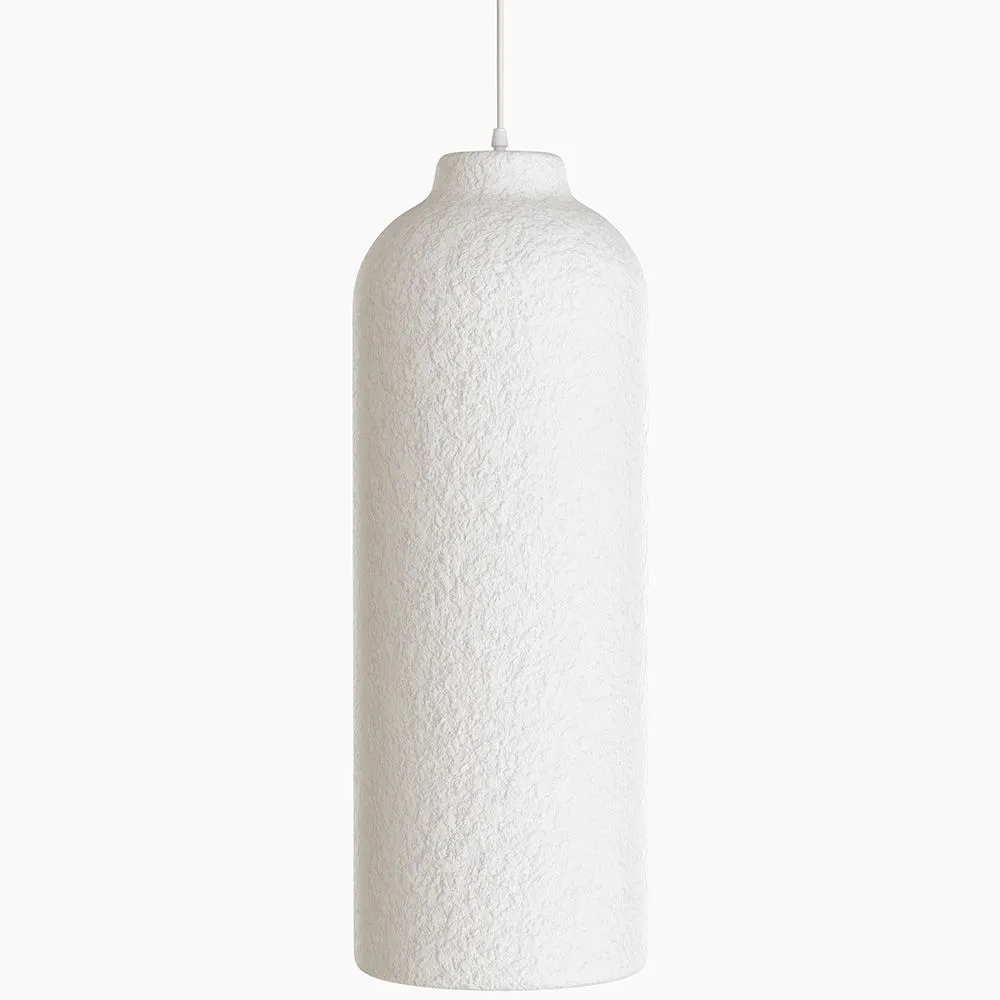 Hanglamp - Minimalistisch ontwerp - Steen-effect afwerking - Sinur III image 8