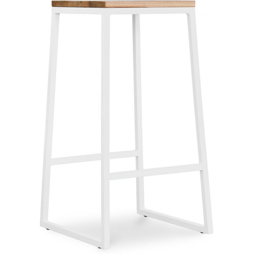 Industriële Design Kruk - Hout & Metaal - 76cm - Big Boy image 8