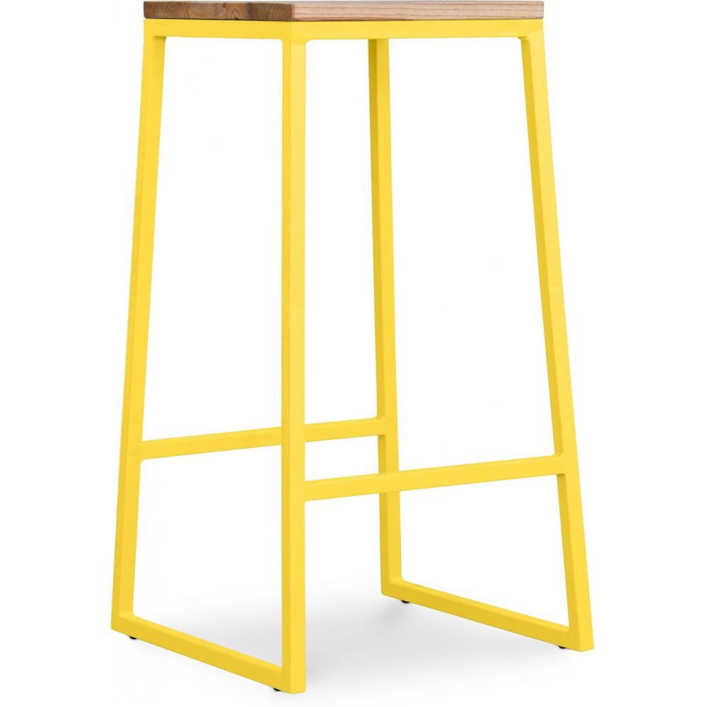 Industriële Design Kruk - Hout & Metaal - 76cm - Big Boy image 8