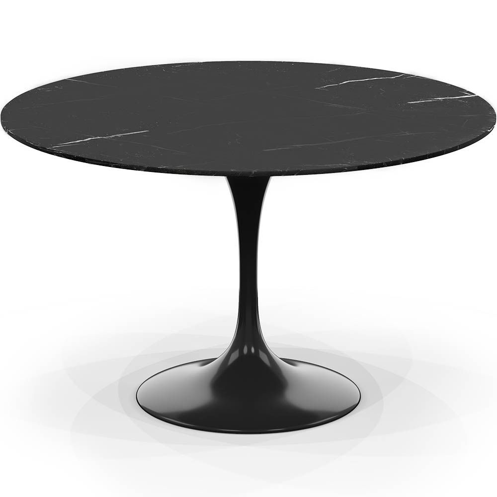 Ronde Eettafel - 120cm - Marmer - Tulip image 8