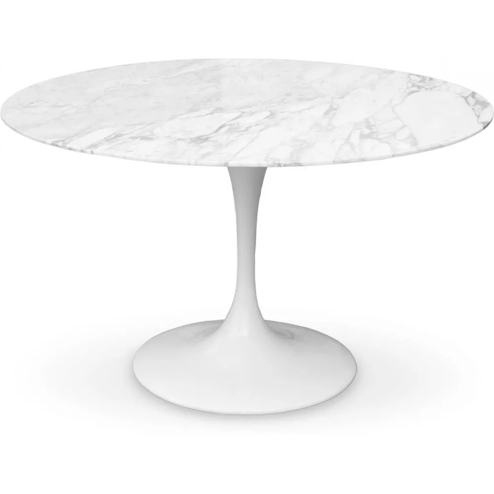 Ronde Eettafel - 120cm - Marmer - Tulip image 8