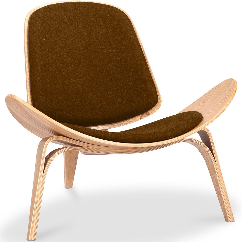Design Fauteuil - Scandinavische Fauteuil - Bekleed met stof - Lucy image 8