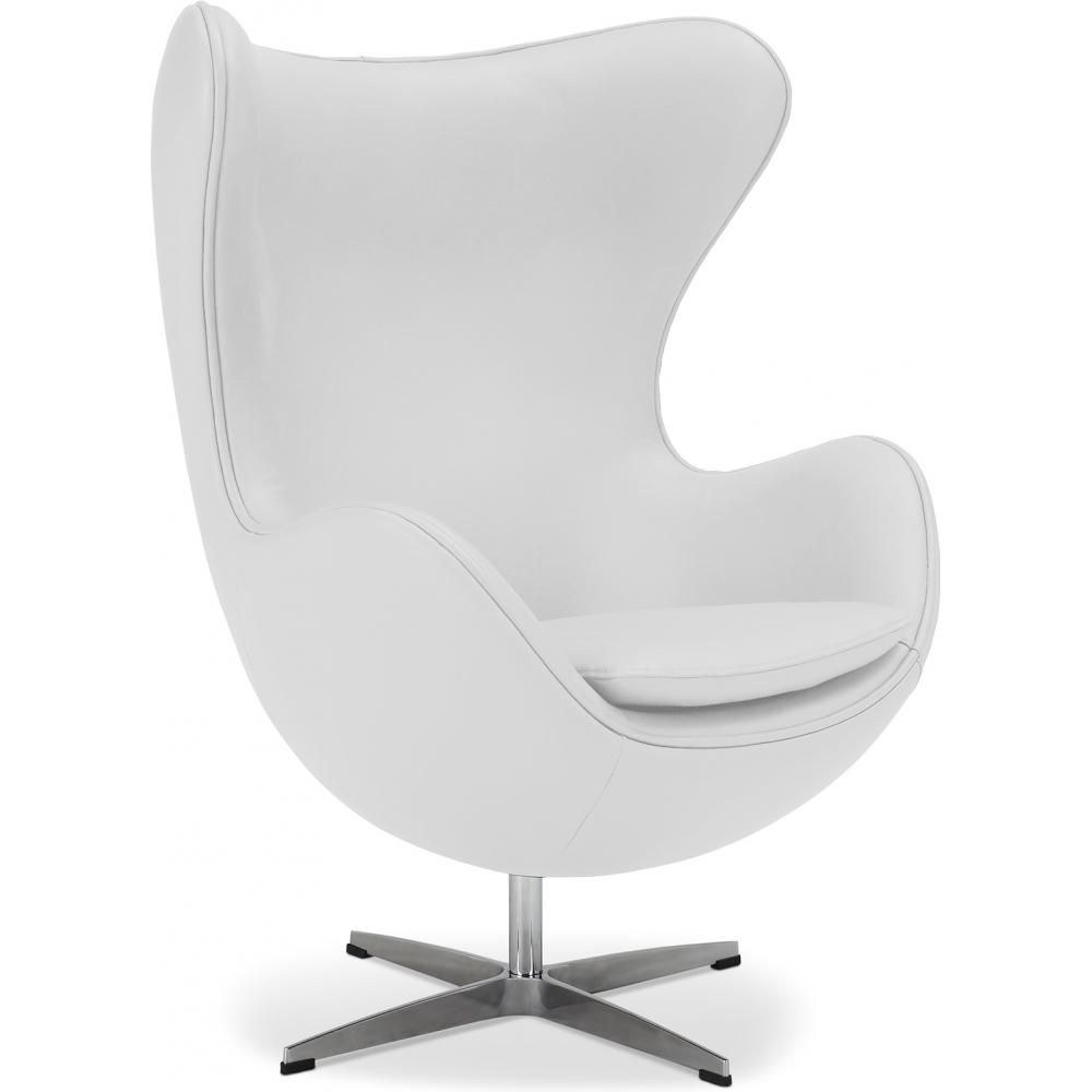 Fauteuil met armleggers - Leren bekleding - Egg Design - Brave - Eny image 8