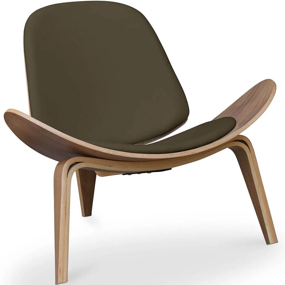 Design Fauteuil - Scandinavische Fauteuil - Bekleed met kunstleer - Lucy image 8