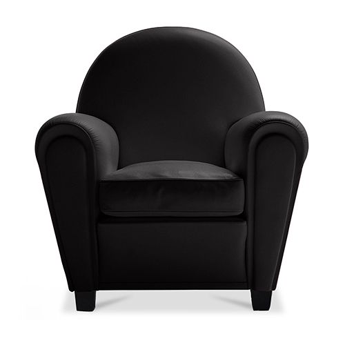 Fauteuil met armleggers - Gestoffeerd in kunstleer - Club image 8