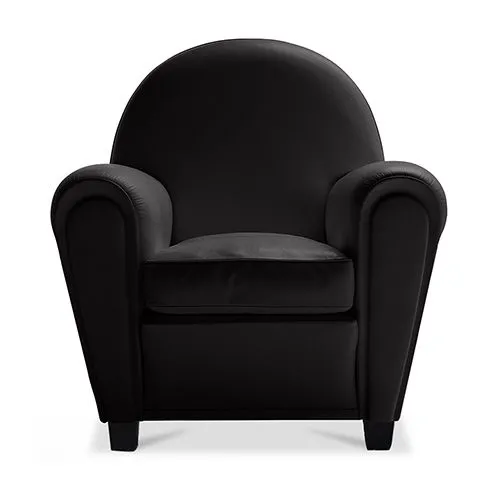 Fauteuil met armleggers - Gestoffeerd in kunstleer - Club image 8