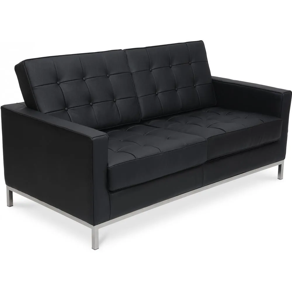 Lederen Gestoffeerde Sofa - 2 zits - Konel image 8