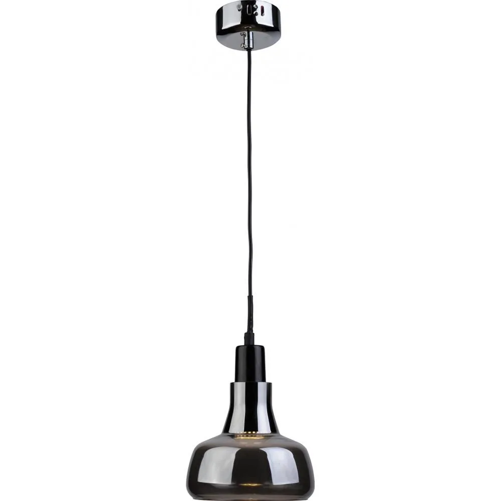 Plafondlamp - Hanglamp - Verchroomd Metaal - Medium - Blake image 8