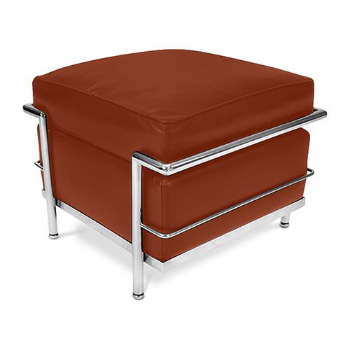 Vierkante poef - Bekleed met Polypeleather - Kart image 8