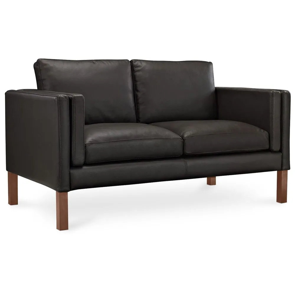 Lederen Gestoffeerde Sofa - 2 zits - Mordecai image 8