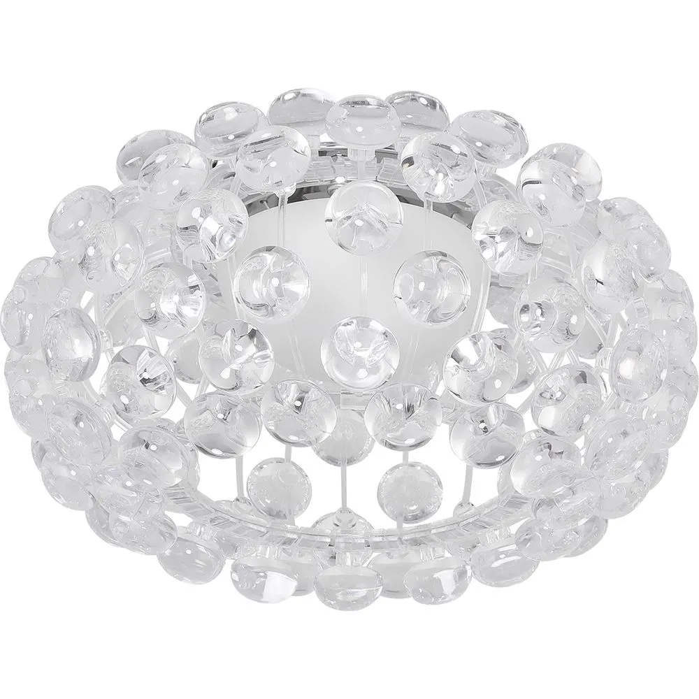 Plafondlamp - Plafond - Kristallen Ballen - 35 cm - Savoni image 8