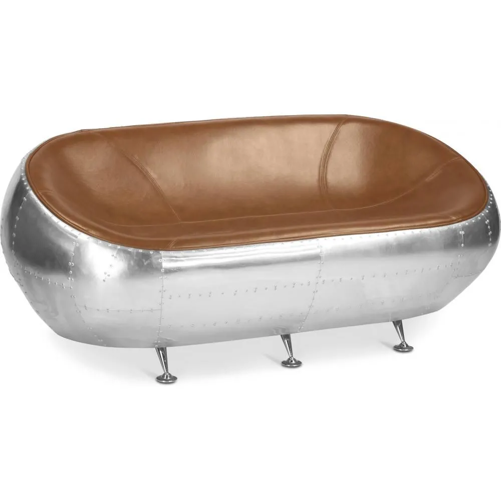 2 zitsbank - Aviator Design - Leder - Aviator image 8
