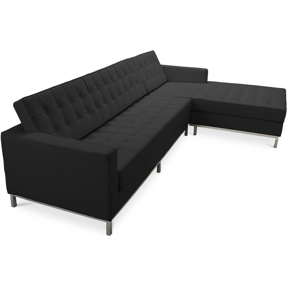 Design Chaise Lounge - Bekleed in leer - Sama image 8