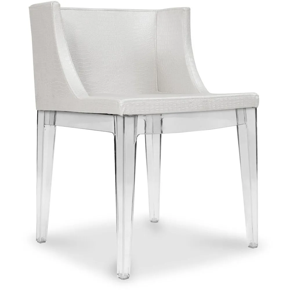 Design Eetkamerstoel - Transparante Poten - Mila image 8