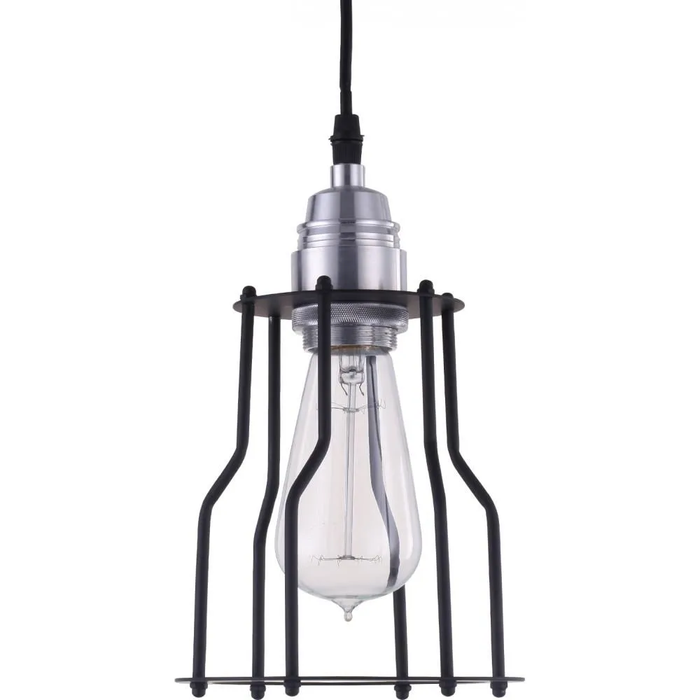 Plafondlamp Retro - Hanglamp Kooi Ontwerp - Gevangenis image 8